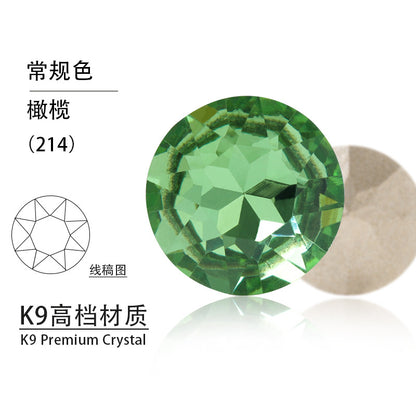 Cross-border K9 gemstone flower crystal glass special-shaped rhinestone headband, phone case crystal accessories, nail art diamond gemstone flower diamond beads