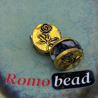 200. supper fancy beads - Romo bead