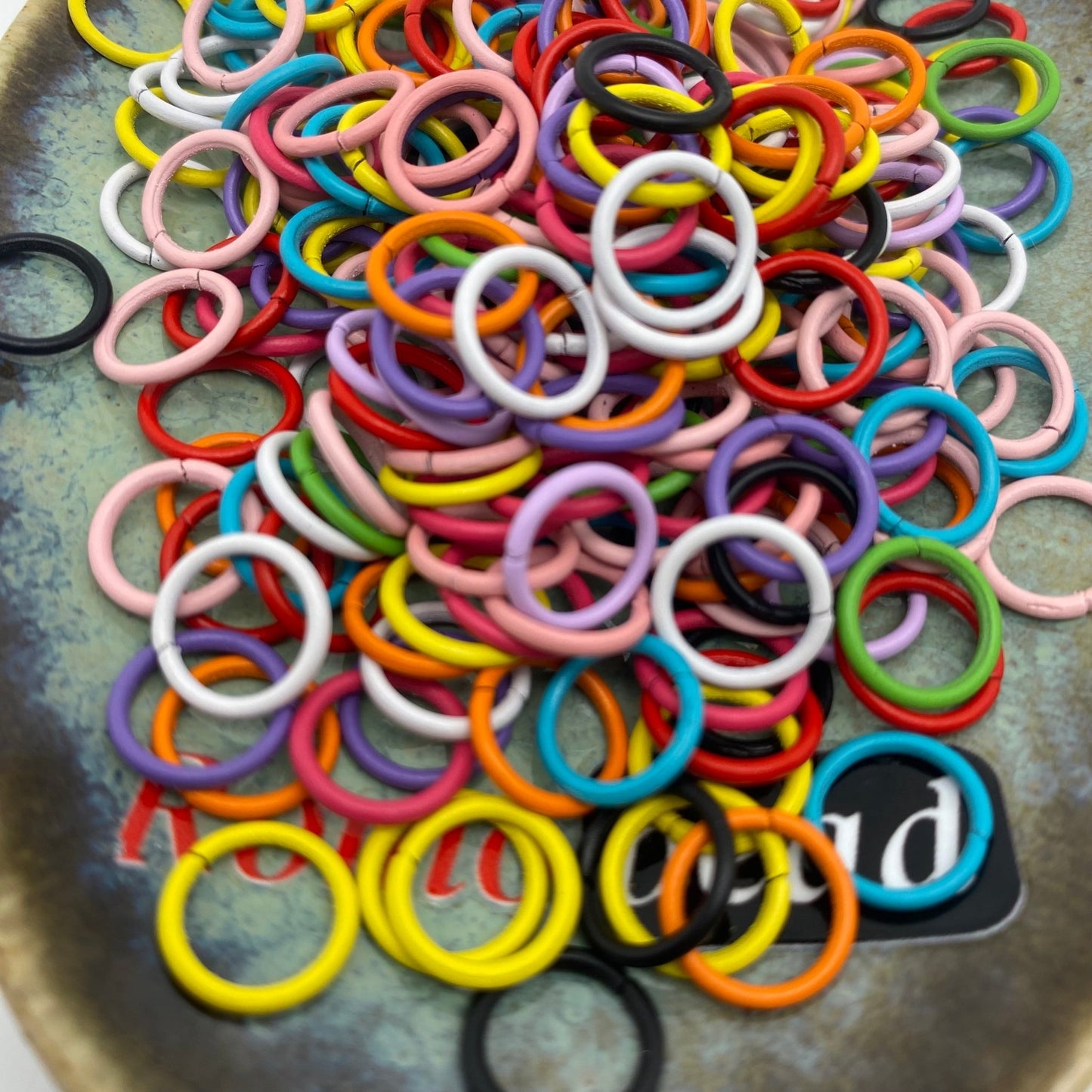 204. Jump ring colorful - Romo bead