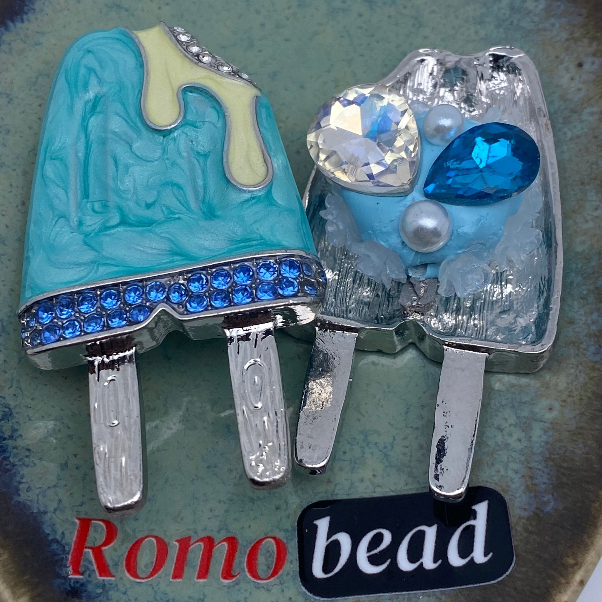 209. supper fancy beads - Romo bead