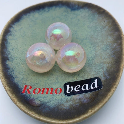 21. Giliter 20 mm round beads - Romo bead