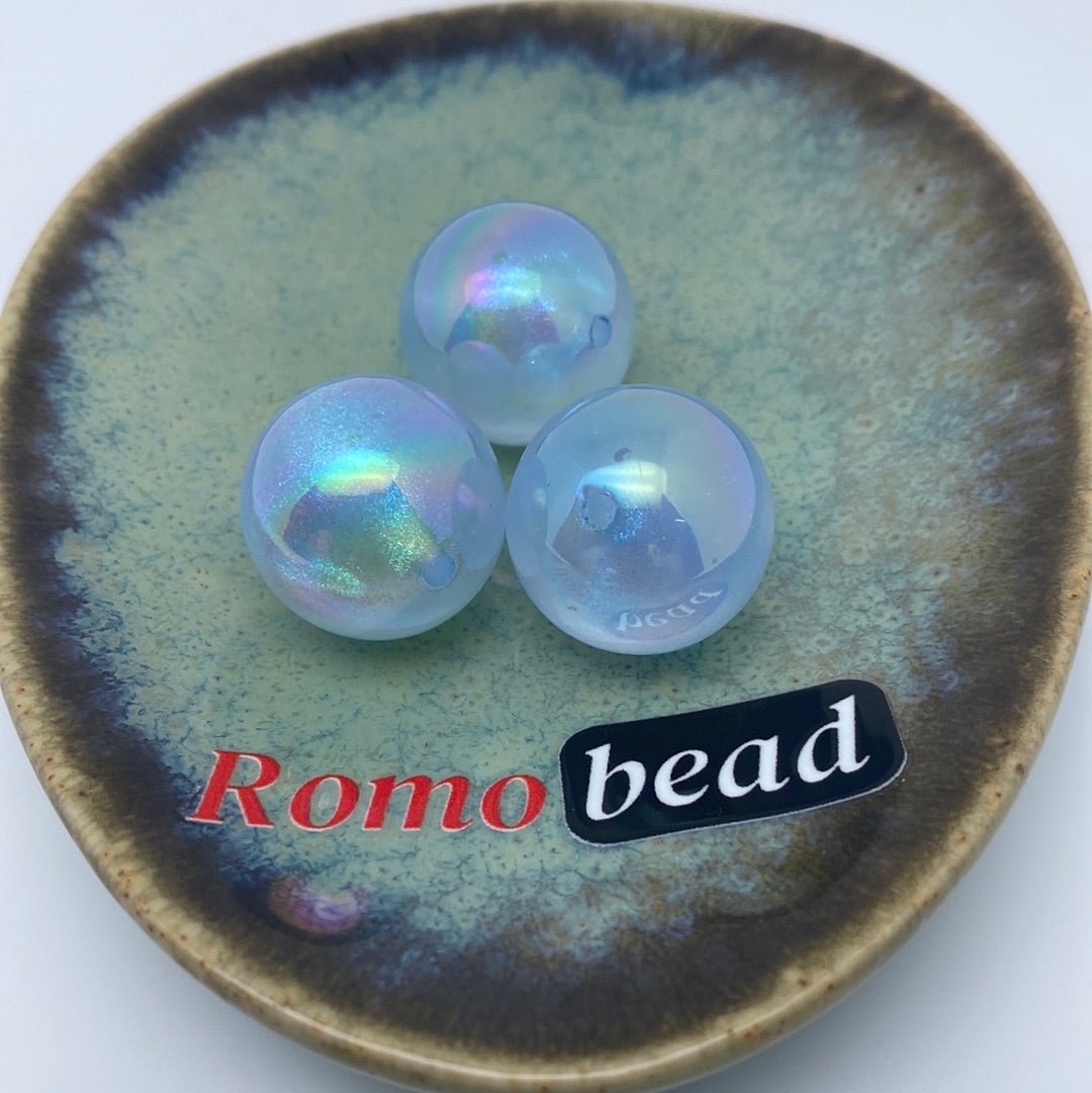 21. Giliter 20 mm round beads - Romo bead