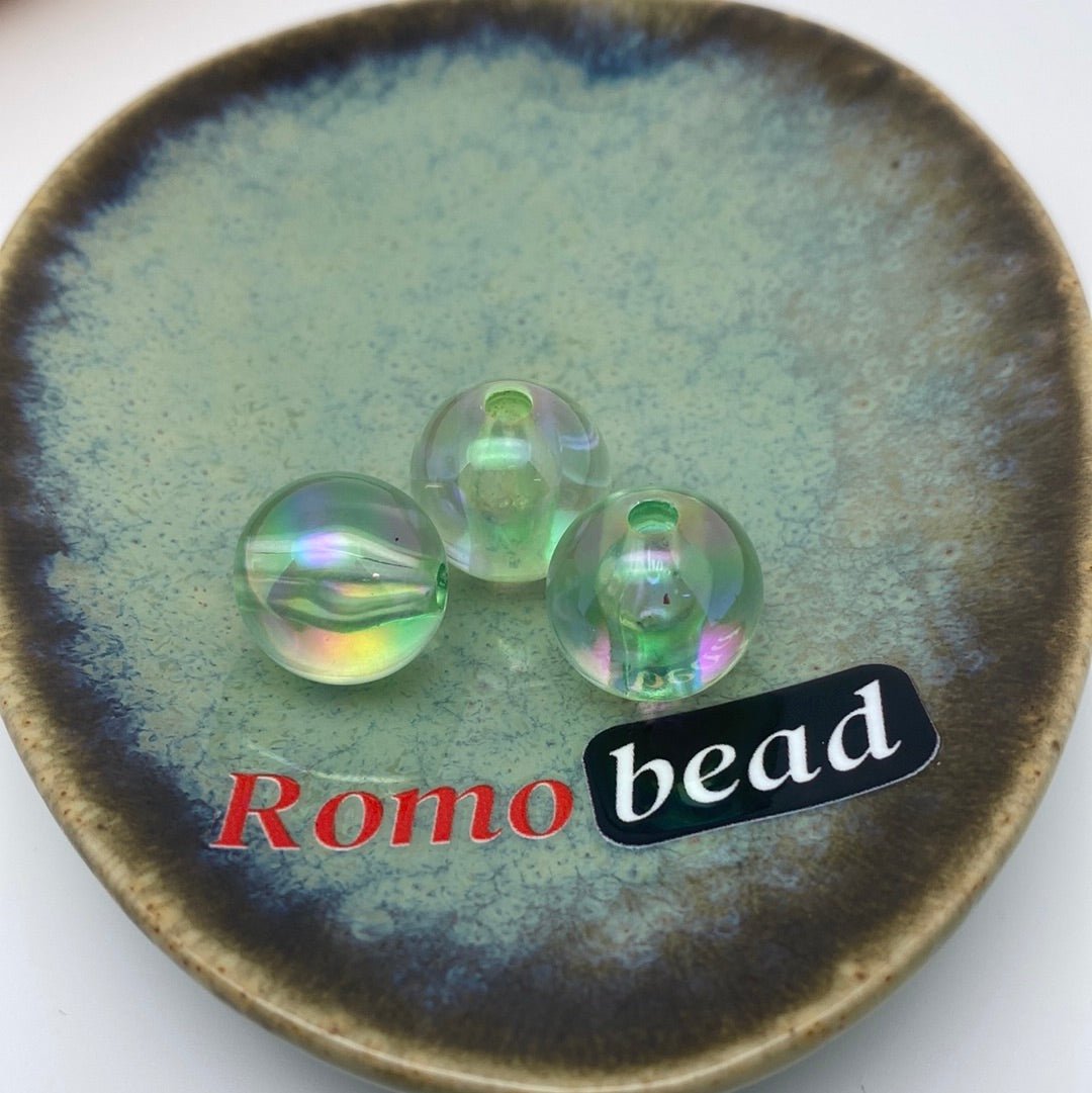 22. Clear UV round 16mm beads - Romo bead