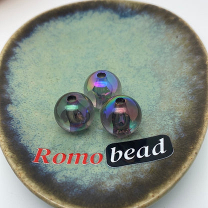 22. Clear UV round 16mm beads - Romo bead