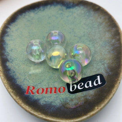 22. Clear UV round 16mm beads - Romo bead