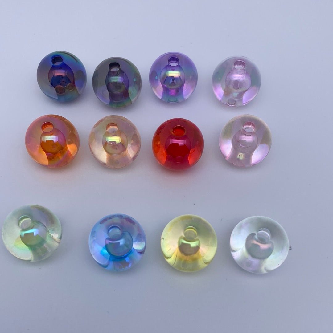 22. Clear UV round 16mm beads - Romo bead