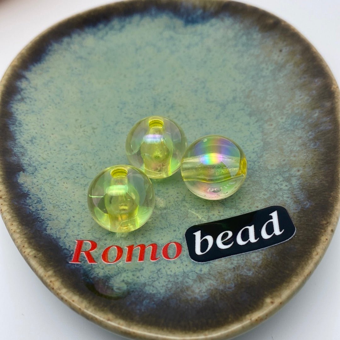 22. Clear UV round 16mm beads - Romo bead