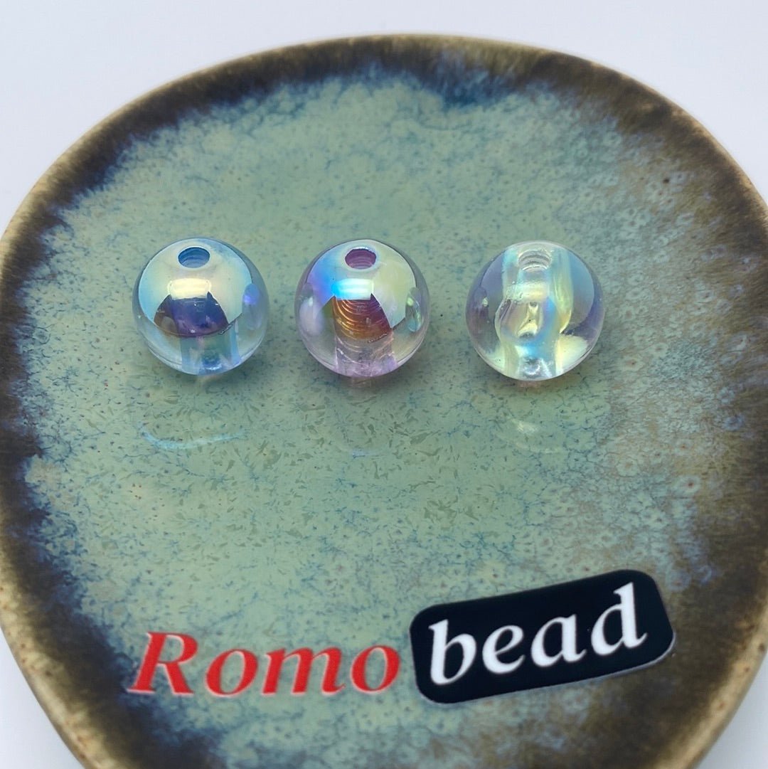 23. Clear UV 16mm round beads - Romo bead