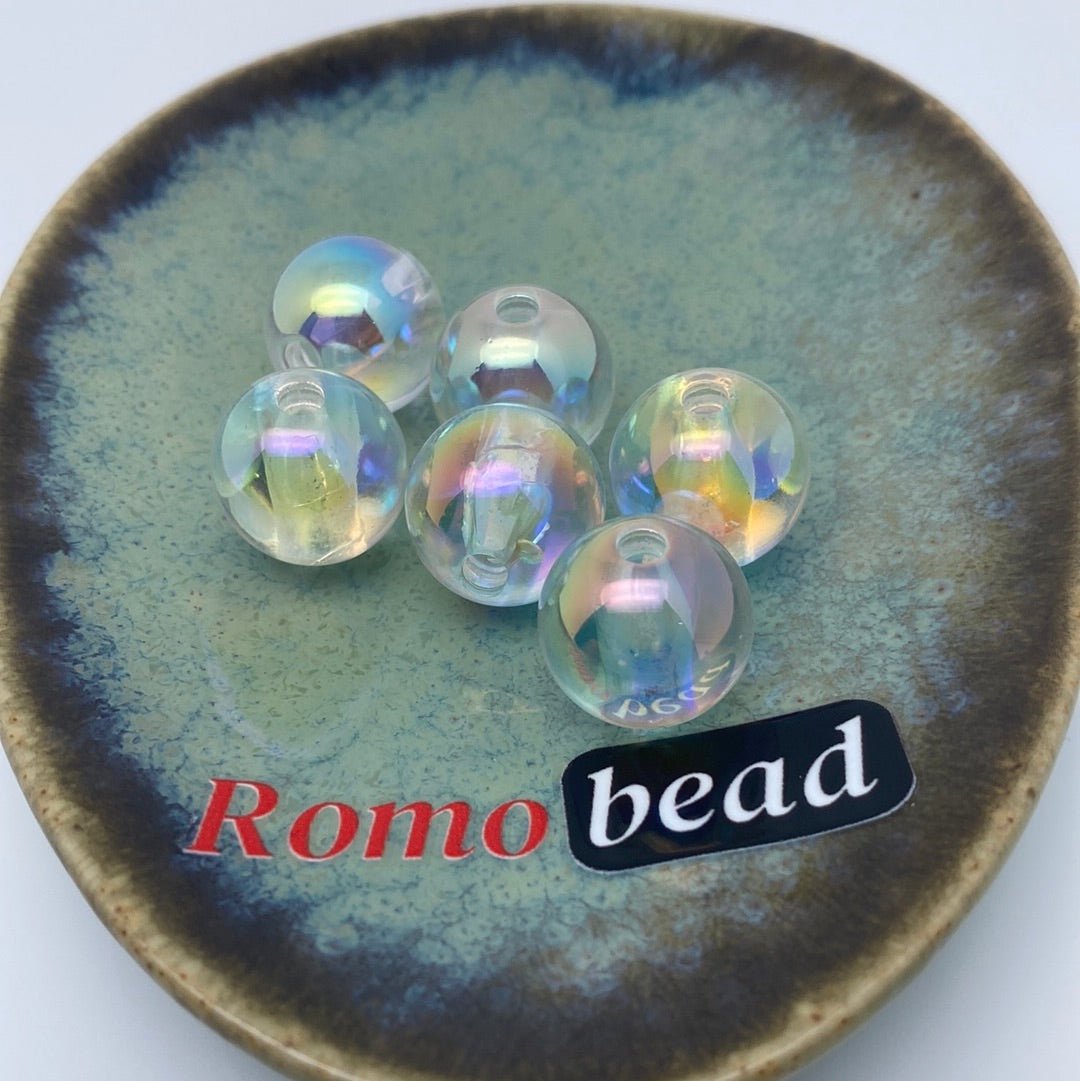 23. Clear UV 16mm round beads - Romo bead