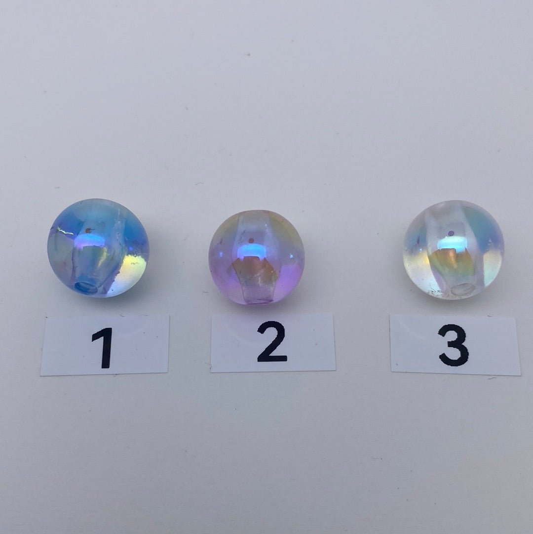 23. Clear UV 16mm round beads - Romo bead