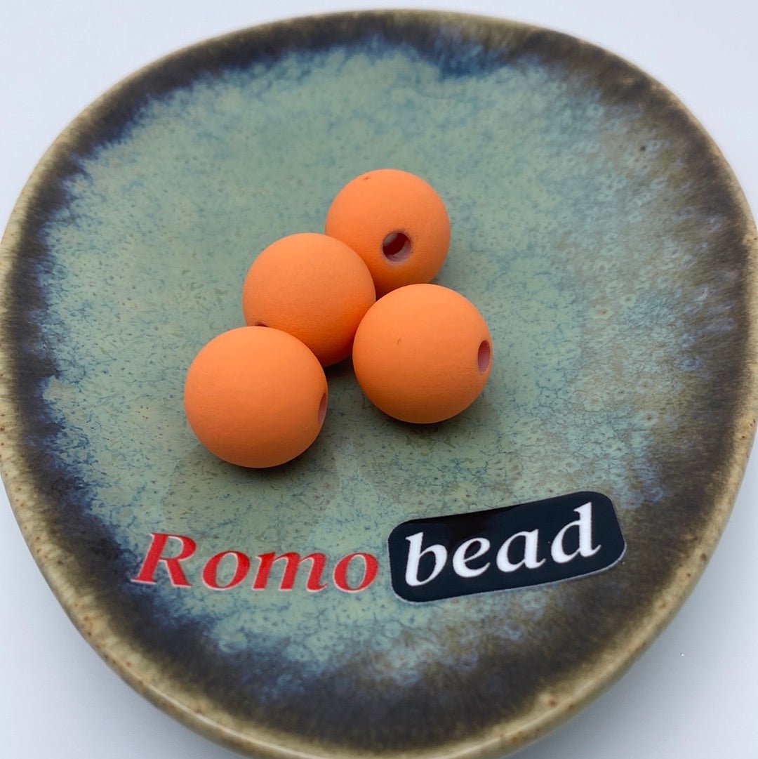 25. 16mm round beads - Romo bead