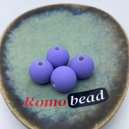 25. 16mm round beads - Romo bead