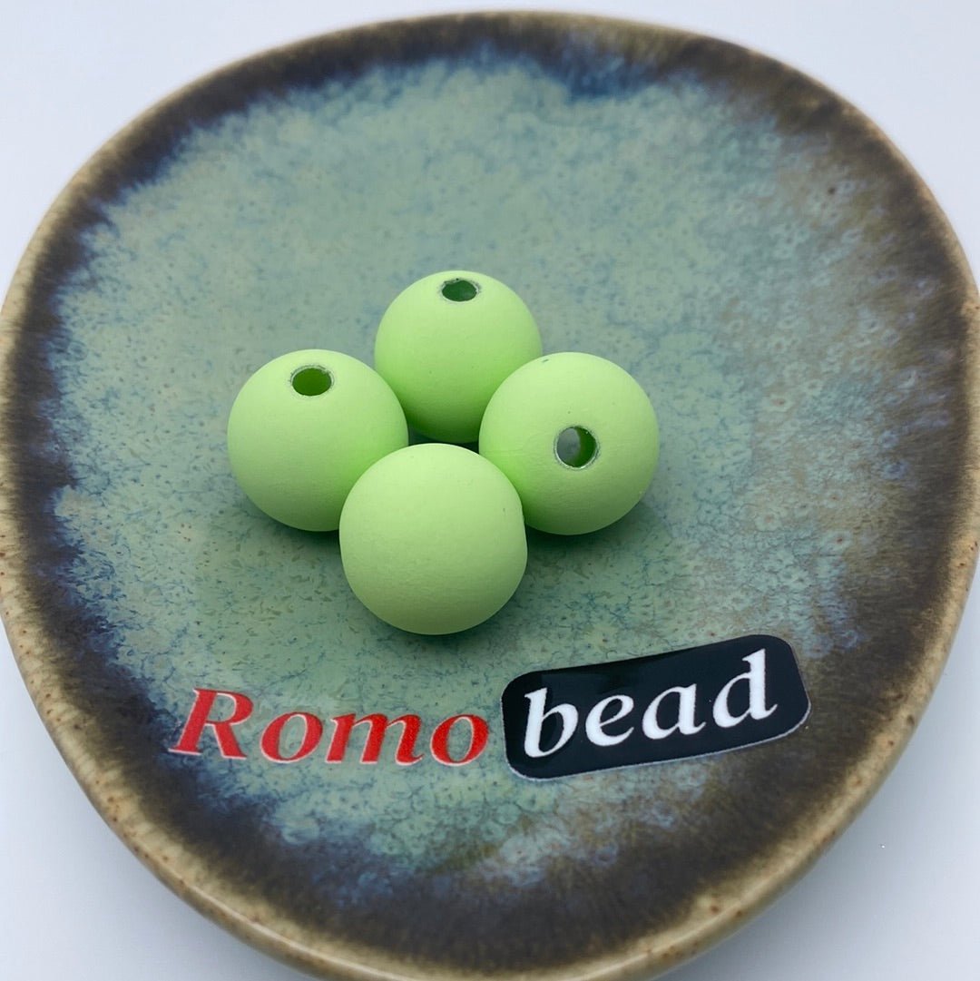 25. 16mm round beads - Romo bead