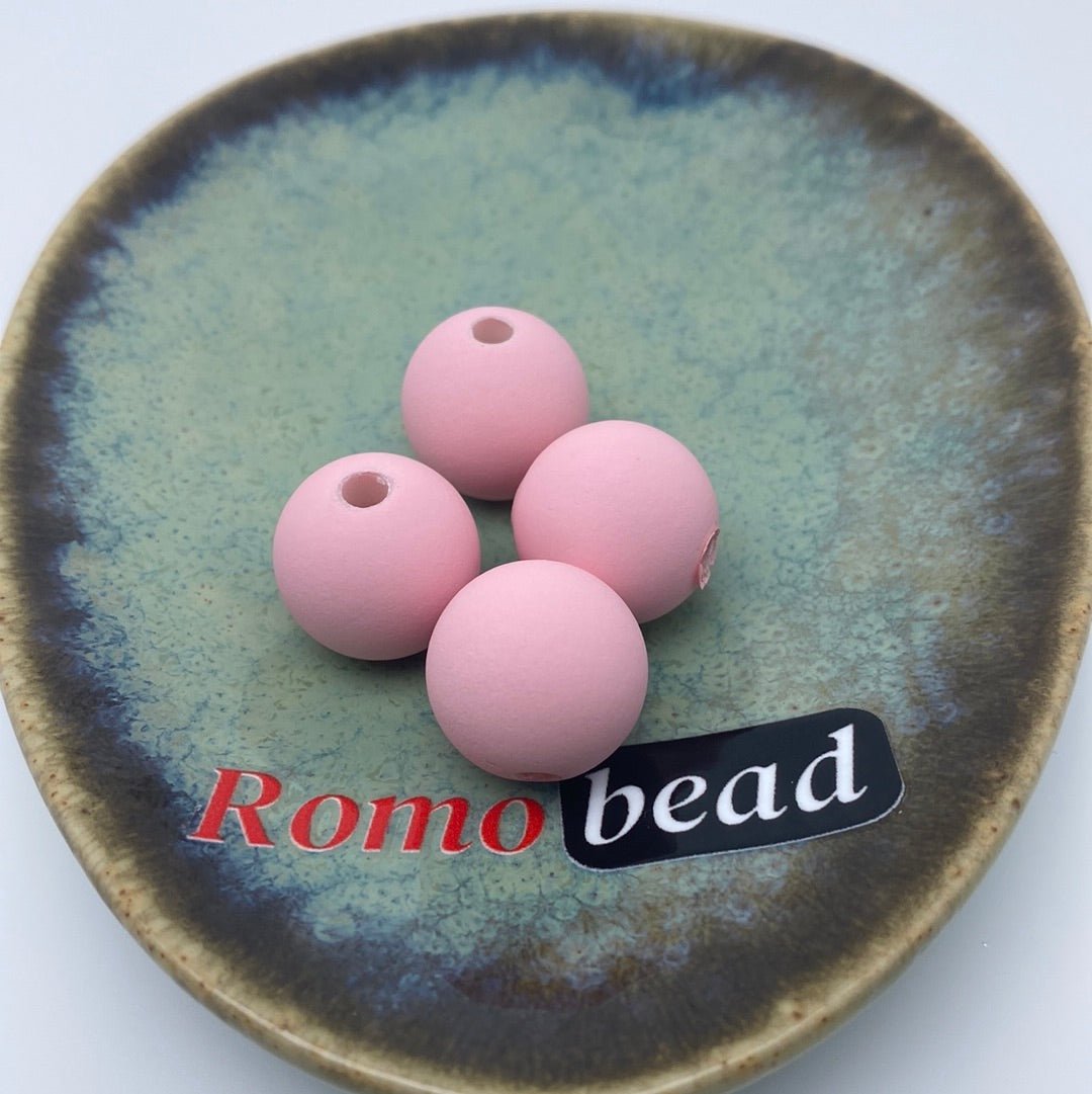 25. 16mm round beads - Romo bead