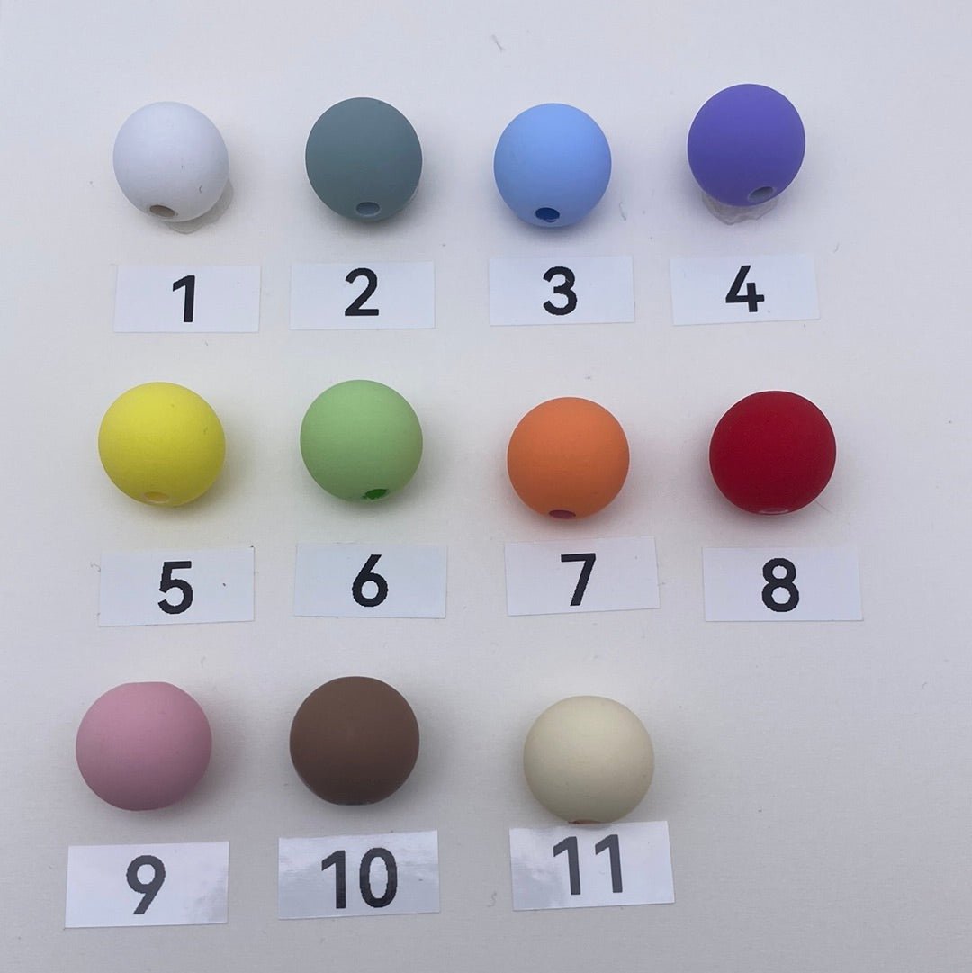 25. 16mm round beads - Romo bead