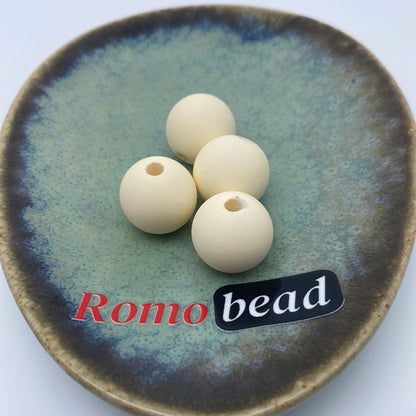 25. 16mm round beads - Romo bead