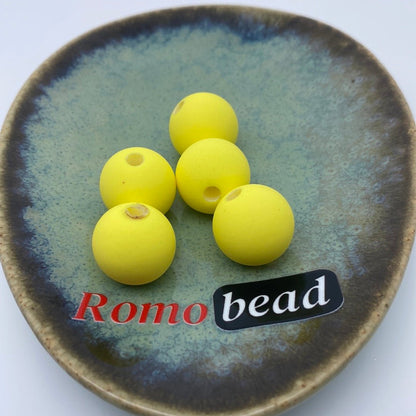 25. 16mm round beads - Romo bead