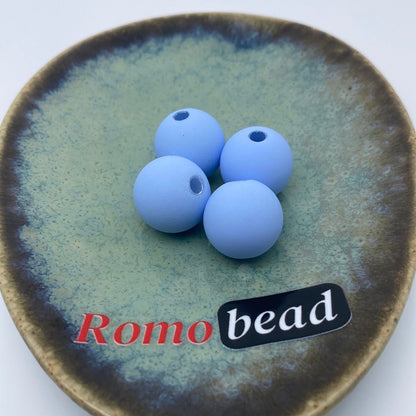 25. 16mm round beads - Romo bead