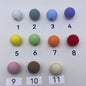 25. 16mm round beads - Romo bead