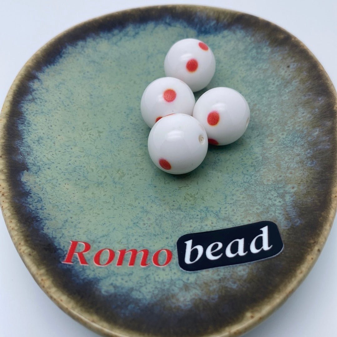 26. billiard round beads - Romo bead