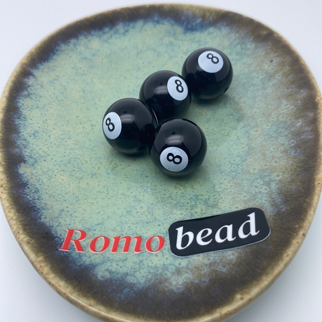 26. billiard round beads - Romo bead