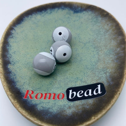 26. billiard round beads - Romo bead