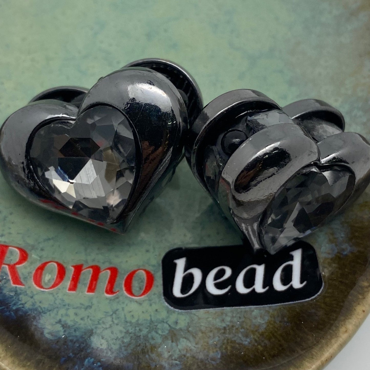 280.supper fancy heart - Romo bead