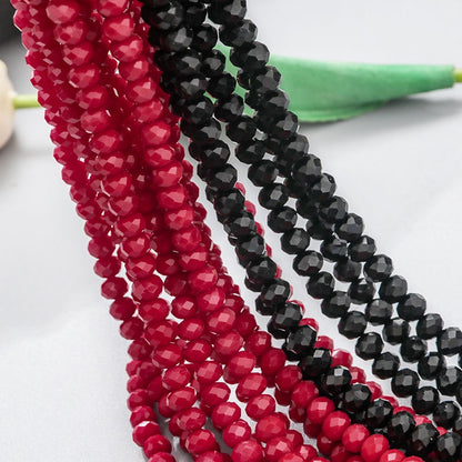 6mm 8mm Flat Bead with Hole in The Middle for Bracelet Necklace Accessories