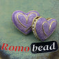 291.supper fancy heart - Romo bead