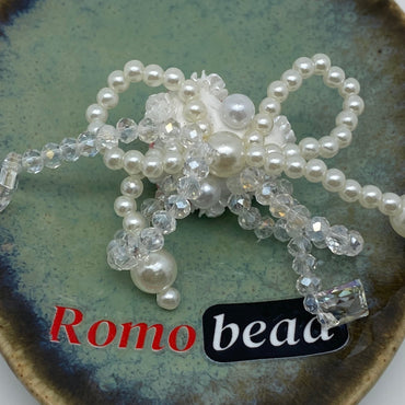 291.supper fancy heart - Romo bead