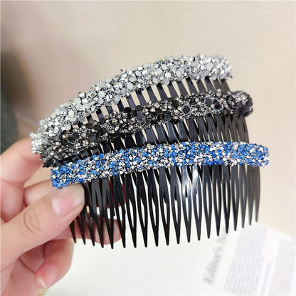 Elegant hair comb 2025 spring/summer new arrival - flyaway hair tamer, bangs hair clip, headwear, non-slip updo comb, hair accessories