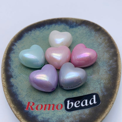 3. heart beads - Romo bead