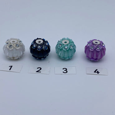 310.round fancy - Romo bead