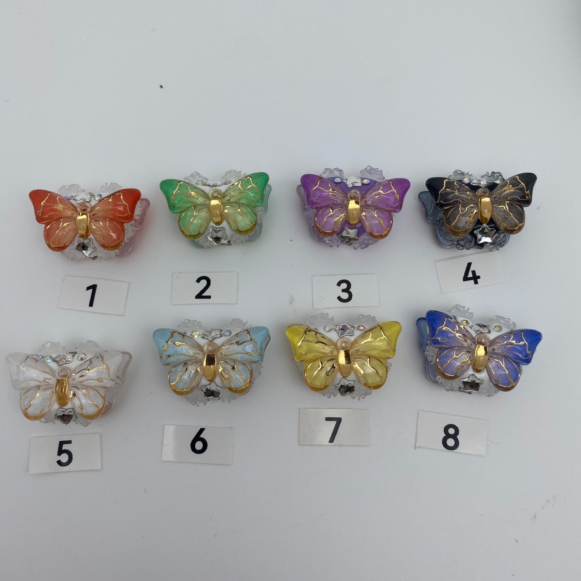 313.butterfly fancy bead - Romo bead