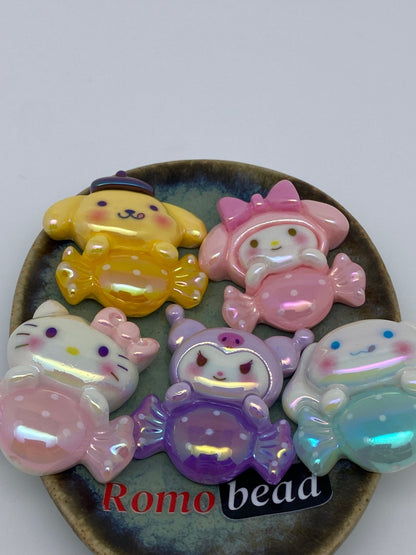 322.characters beads,candy is luminous and glowing at dark - Romo bead