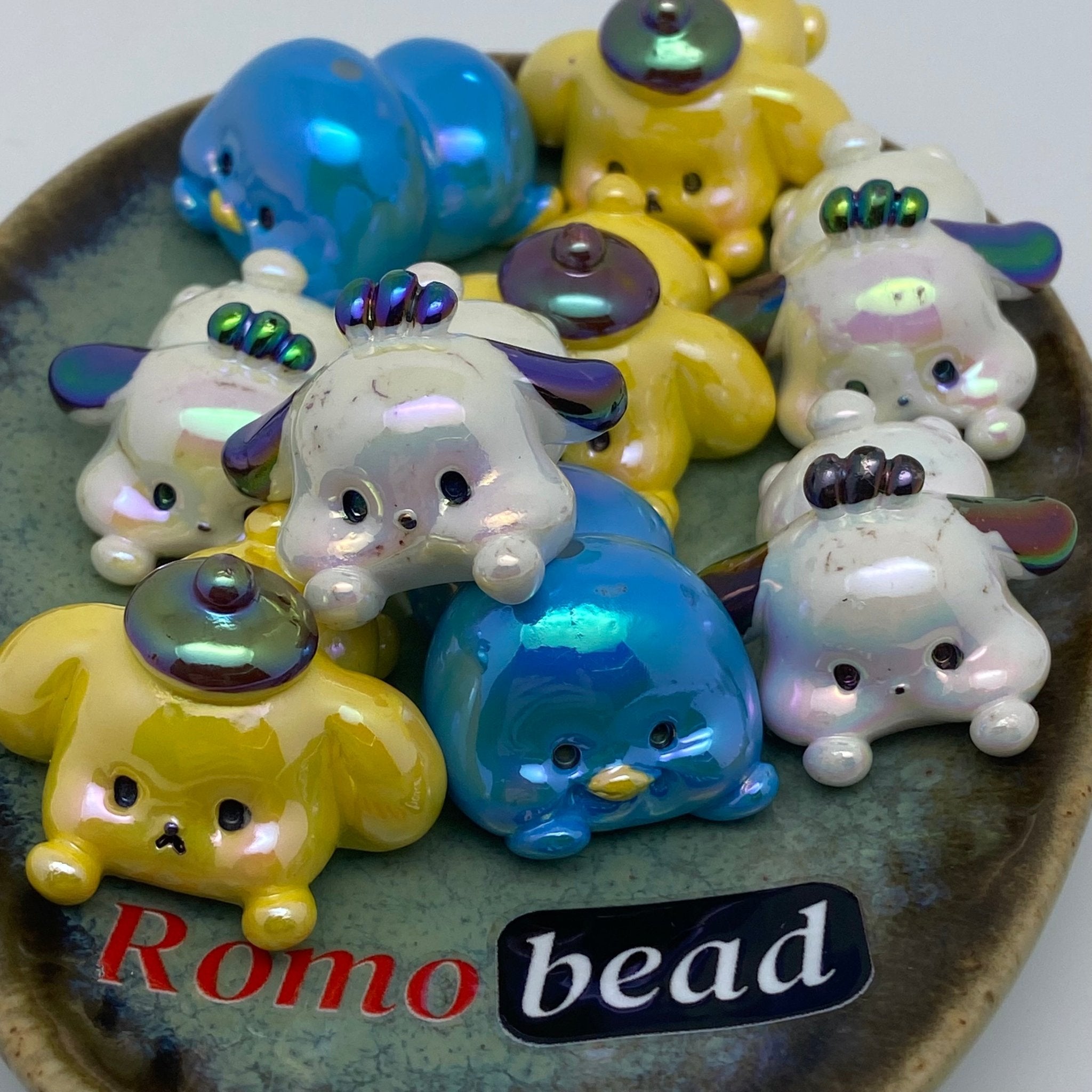 329.character beads - Romo bead