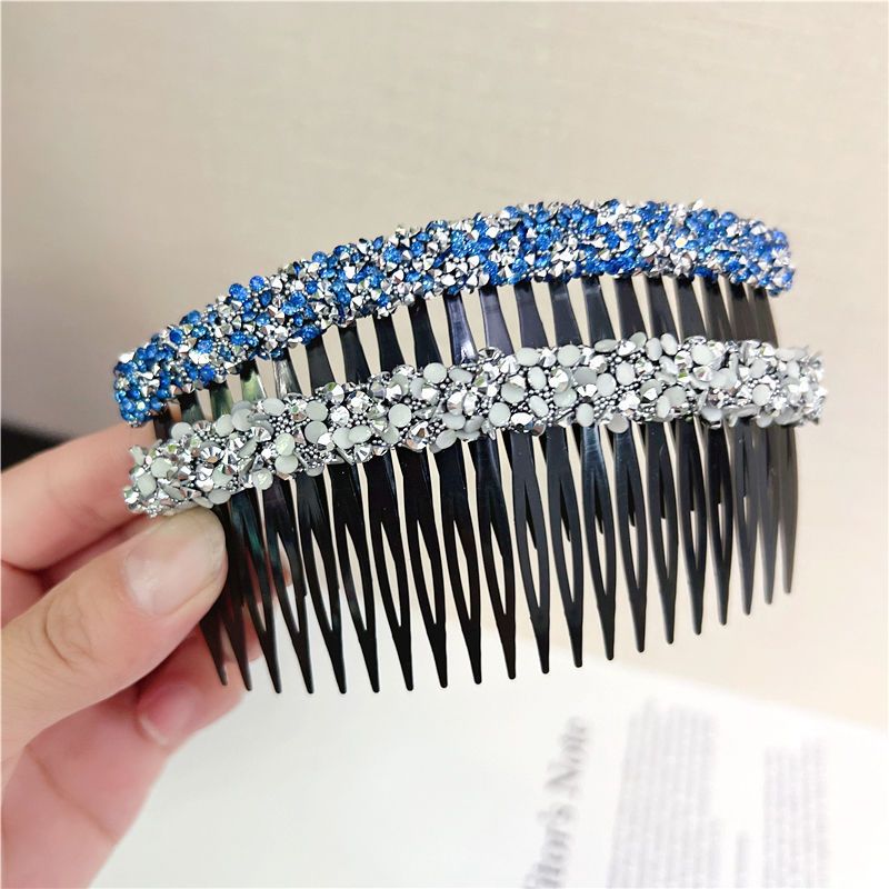 Elegant hair comb 2025 spring/summer new arrival - flyaway hair tamer, bangs hair clip, headwear, non-slip updo comb, hair accessories