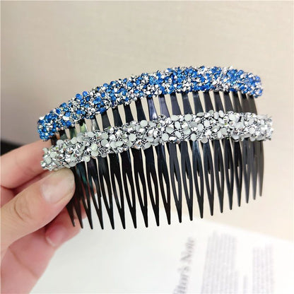 Elegant hair comb 2025 spring/summer new arrival - flyaway hair tamer, bangs hair clip, headwear, non-slip updo comb, hair accessories
