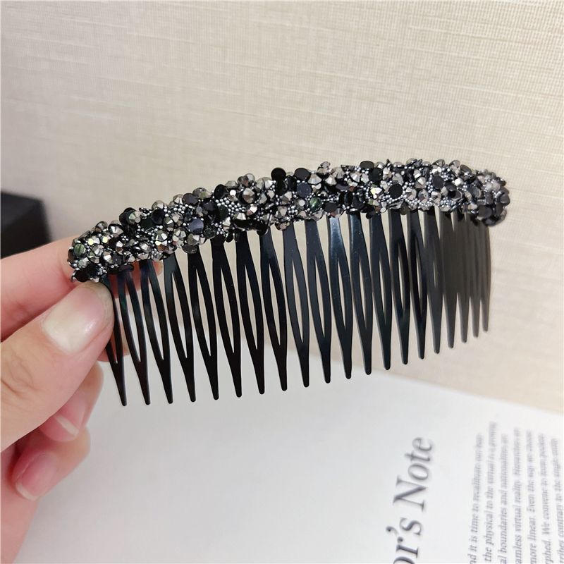 Elegant hair comb 2025 spring/summer new arrival - flyaway hair tamer, bangs hair clip, headwear, non-slip updo comb, hair accessories