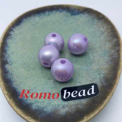 40. 16mm round beads - Romo bead