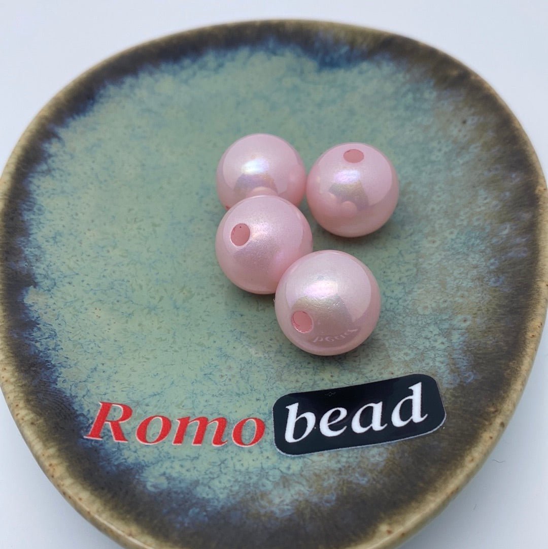 40. 16mm round beads - Romo bead