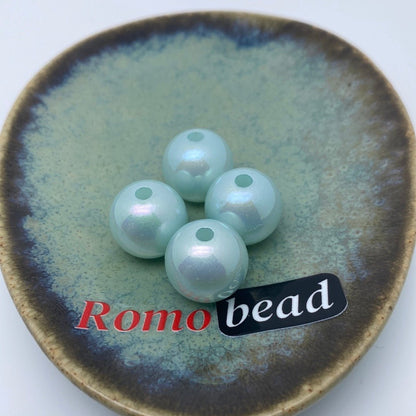 40. 16mm round beads - Romo bead