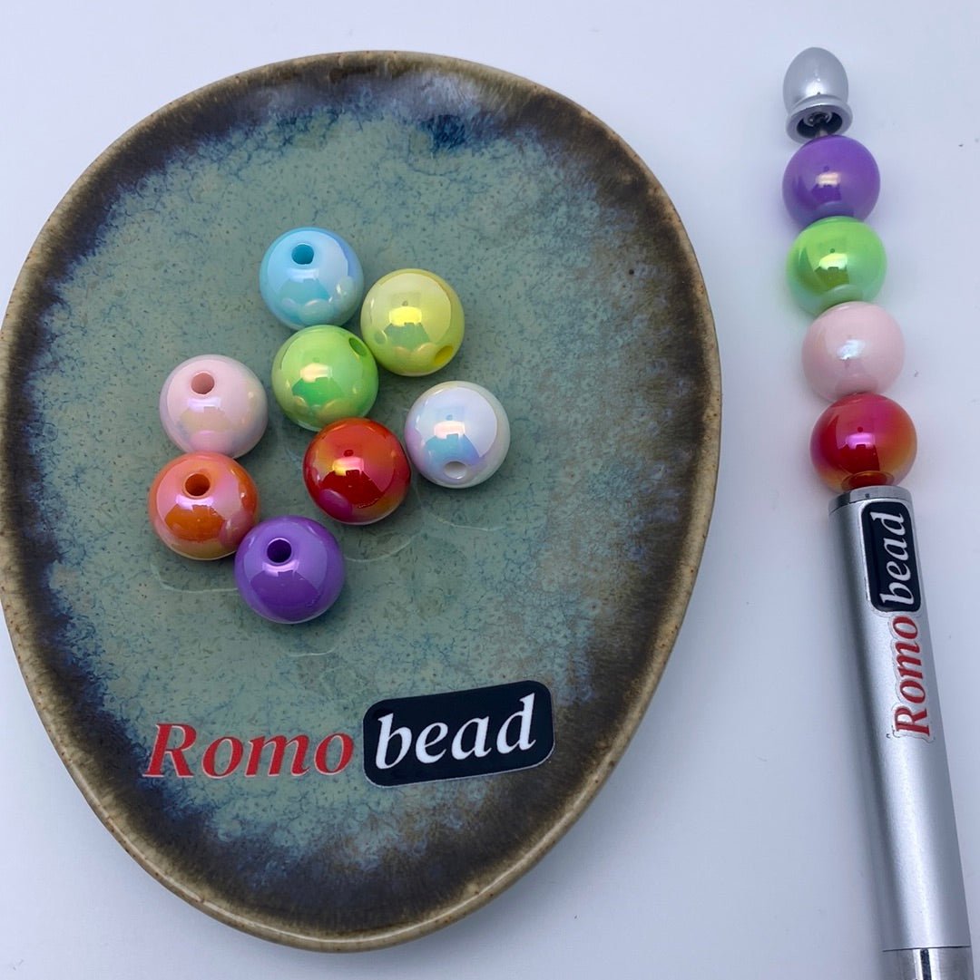 43. UV 14mm round beads - Romo bead