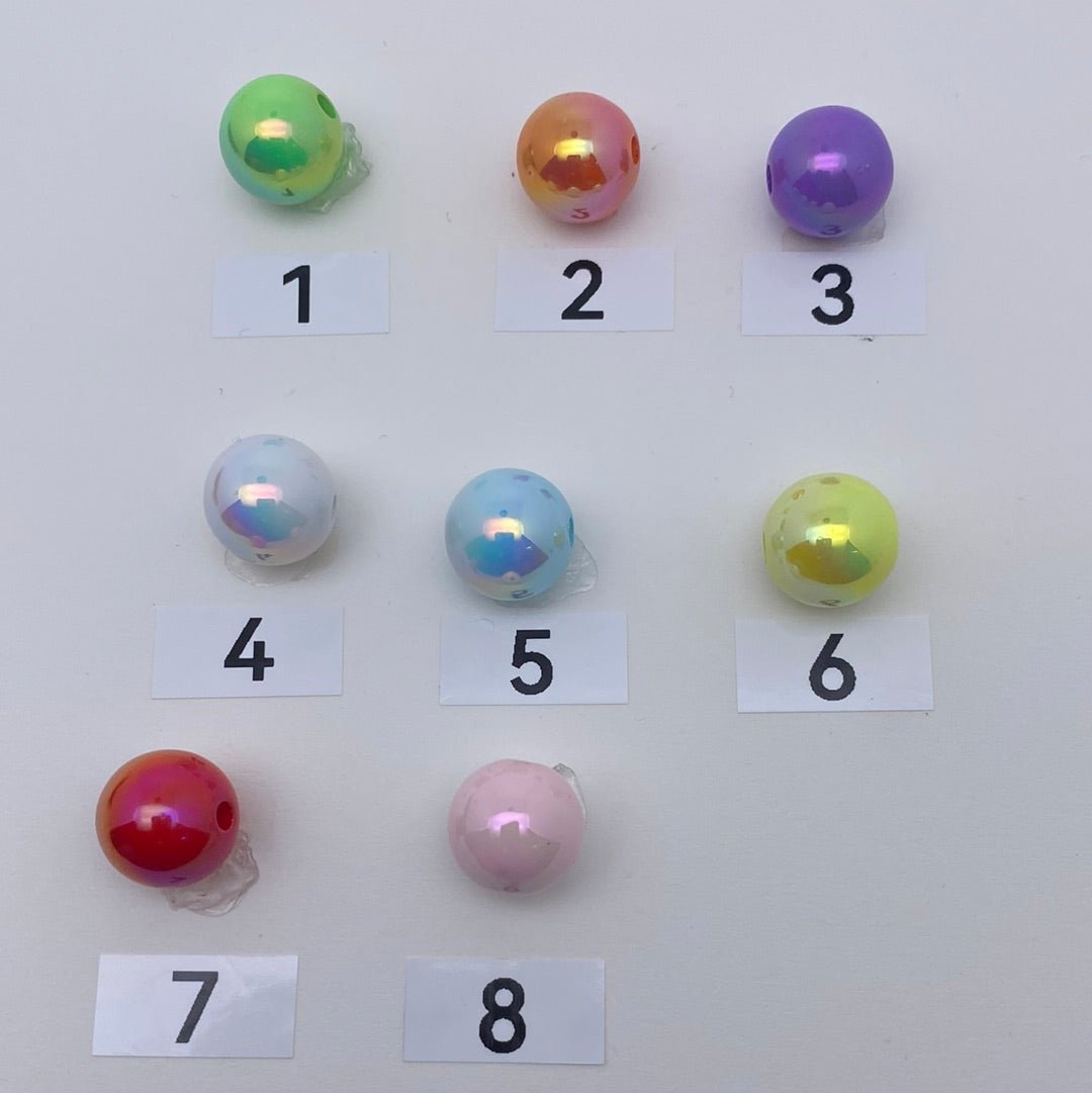 43. UV 14mm round beads - Romo bead