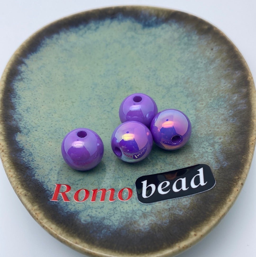 43. UV 14mm round beads - Romo bead