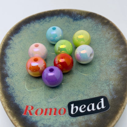 43. UV 14mm round beads - Romo bead