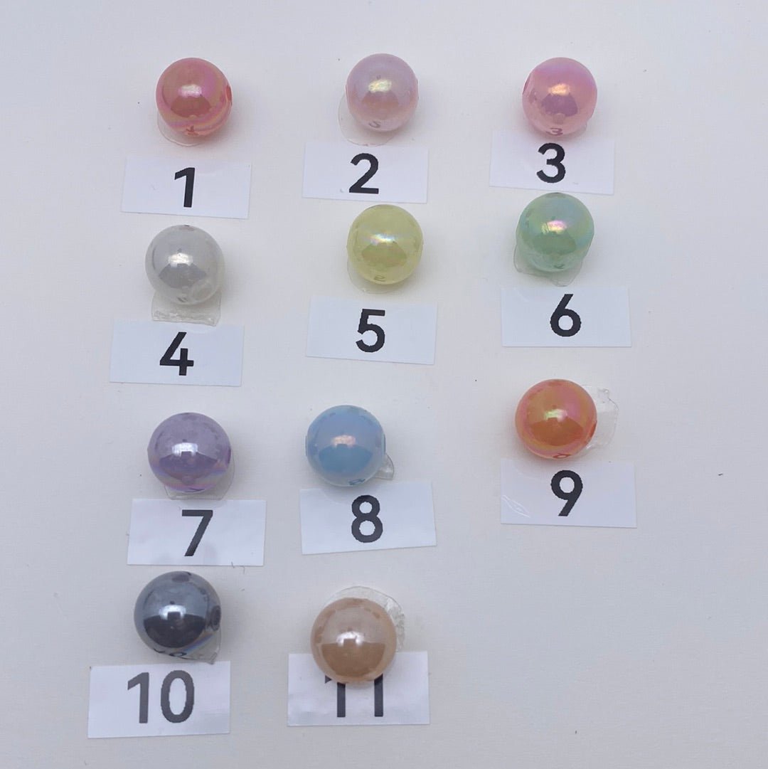 44. 12mm round beads - Romo bead