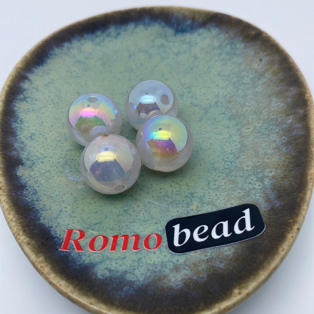 46. Super shiny 16mm UV round beads - Romo bead