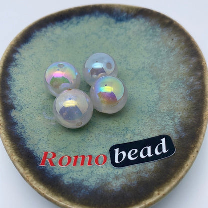 46. Super shiny 16mm UV round beads - Romo bead