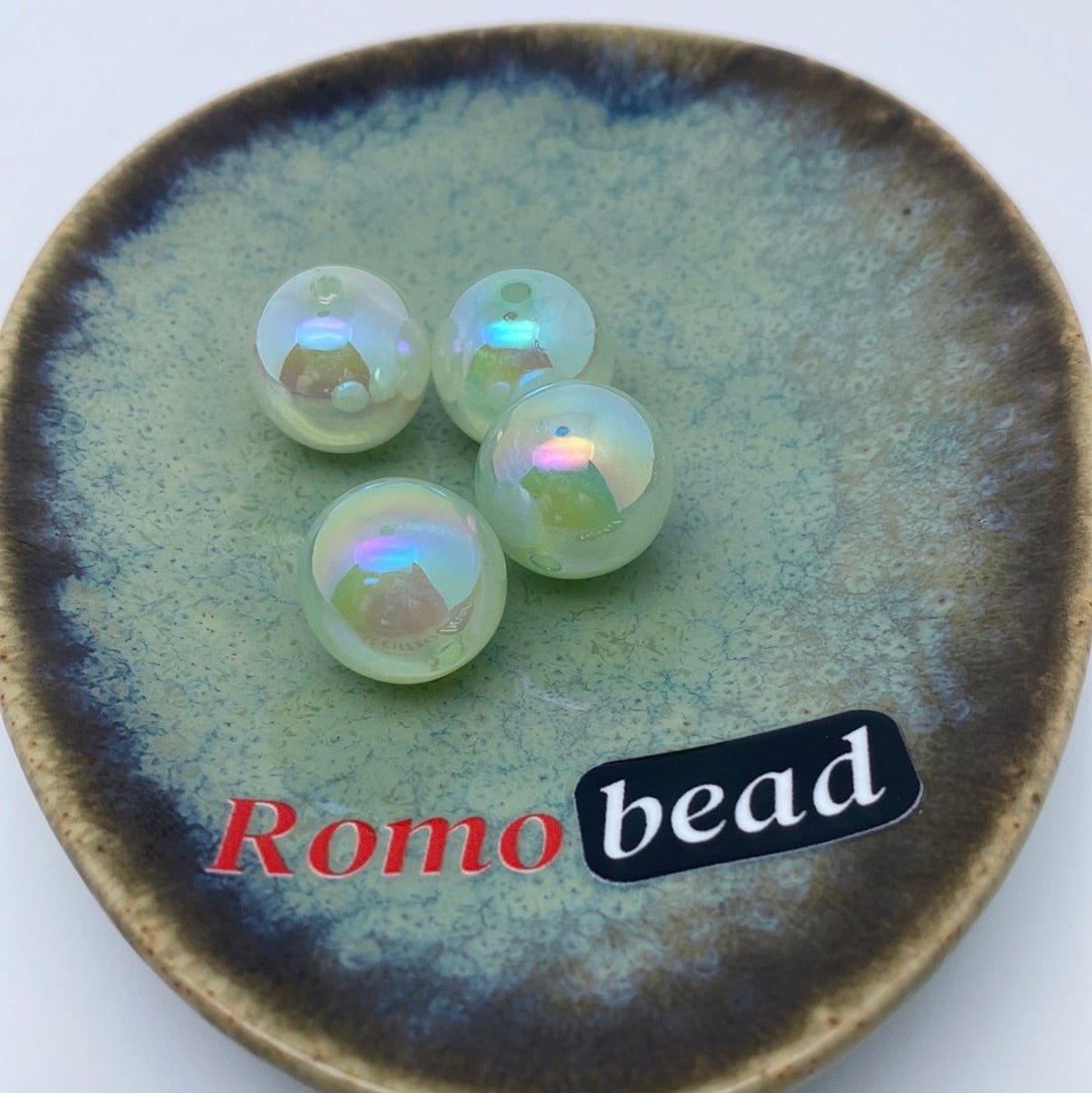 46. Super shiny 16mm UV round beads - Romo bead